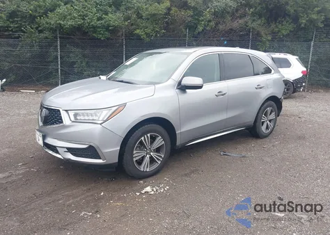 2017 Acura Mdx z USA, uszkodzony, nr VIN 5FRYD4H3XHB012648